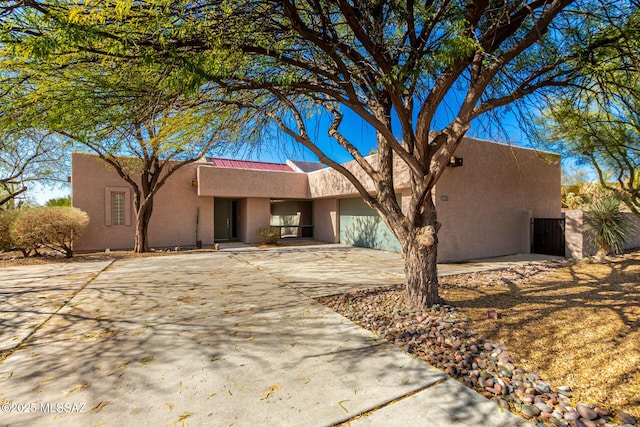 view of adobe home