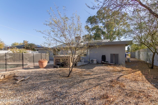 view of rear view of property