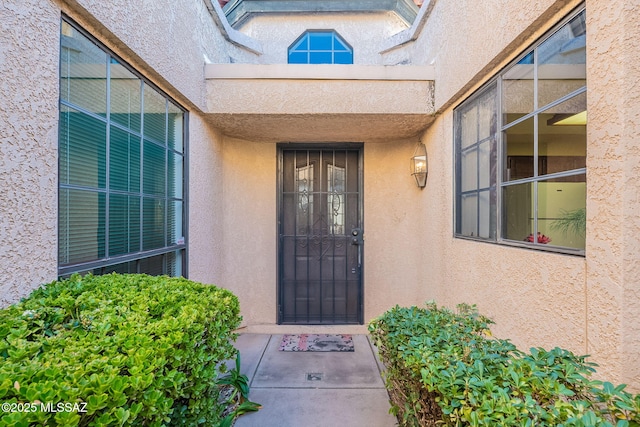 view of property entrance