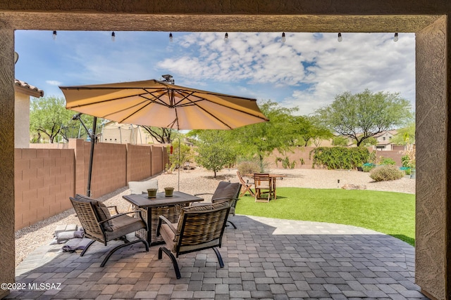 view of patio / terrace