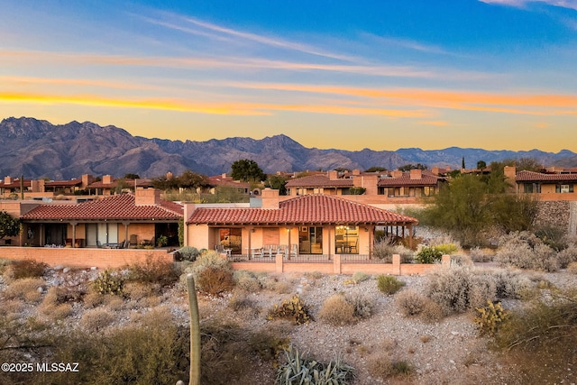 property view of mountains