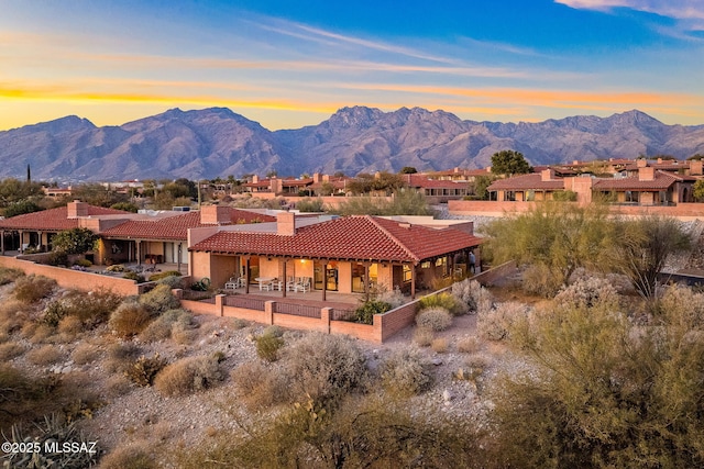 property view of mountains