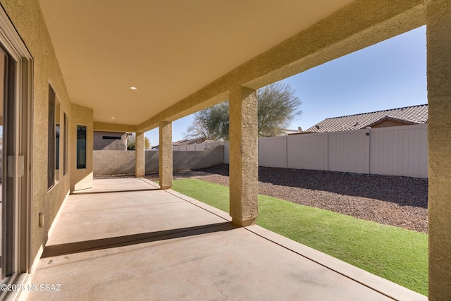 view of patio