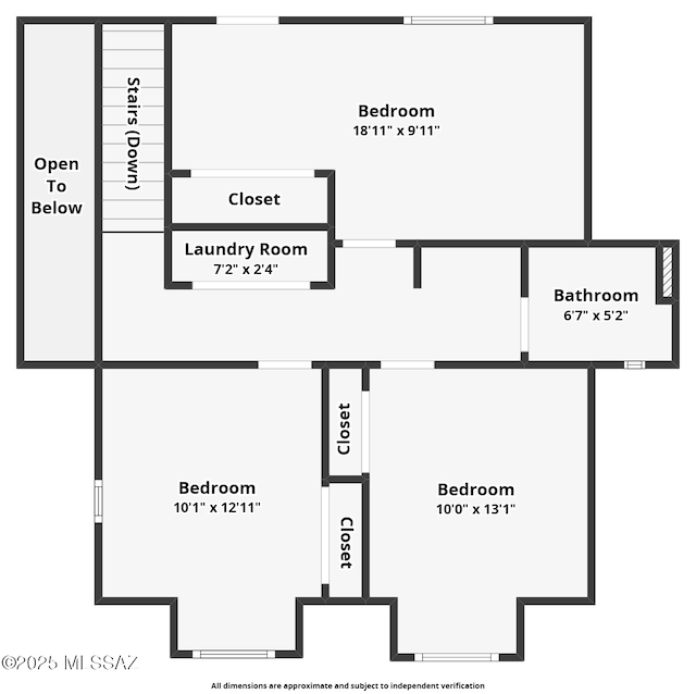 1125 N 13th Ave, Tucson, AZ 85705 - floor plan
