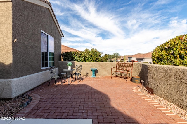 view of patio