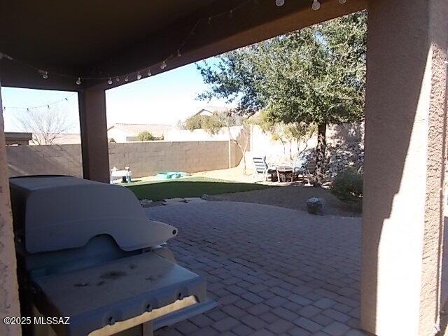 view of patio / terrace with grilling area