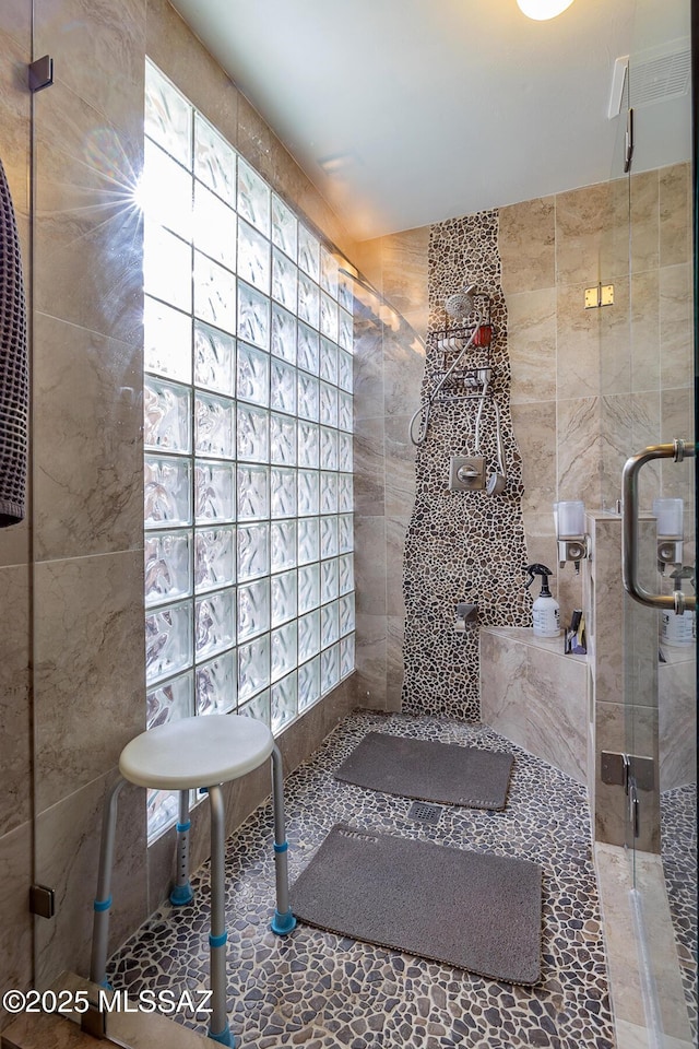 bathroom featuring plenty of natural light