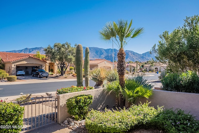 property view of mountains