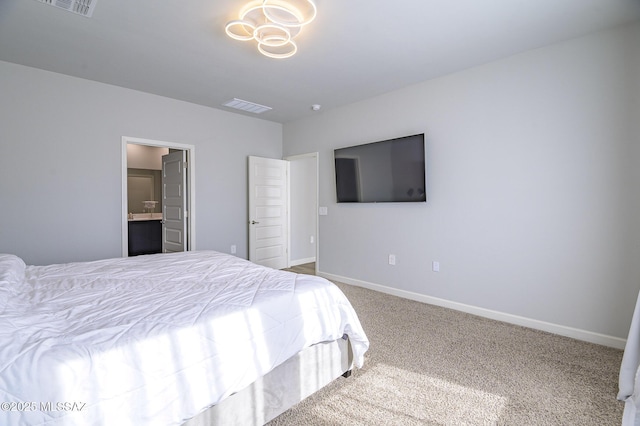 10139 N Sand Sage Trl, Marana, AZ 85653 - bedroom with carpet floors and connected bathroom