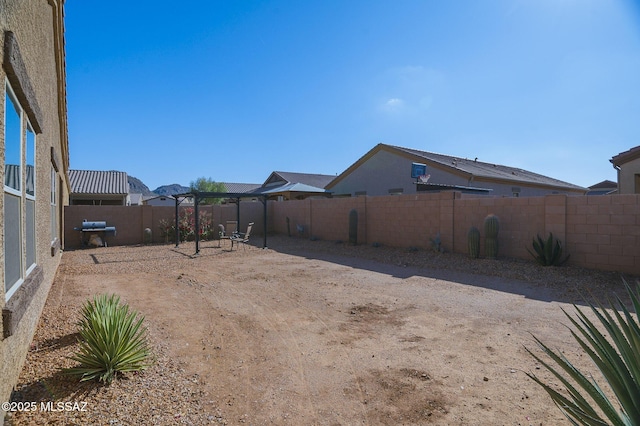 10139 N Sand Sage Trl, Marana, AZ 85653 - view of yard with a pergola
