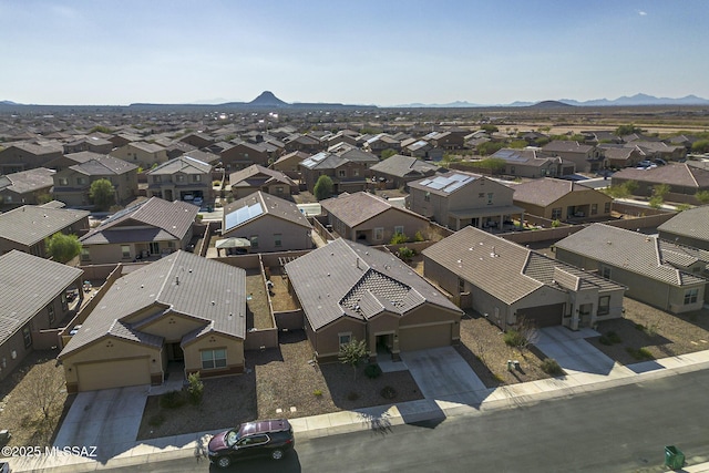 10139 N Sand Sage Trl, Marana, AZ 85653 - drone / aerial view with a mountain view