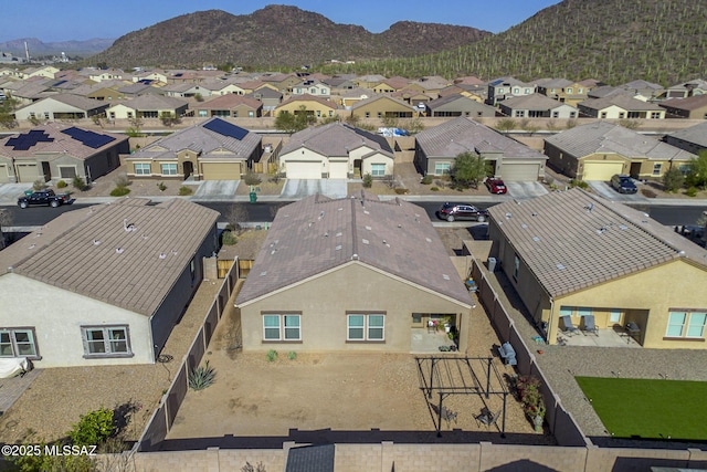 10139 N Sand Sage Trl, Marana, AZ 85653 - birds eye view of property with a mountain view