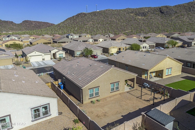 10139 N Sand Sage Trl, Marana, AZ 85653 - aerial view with a mountain view