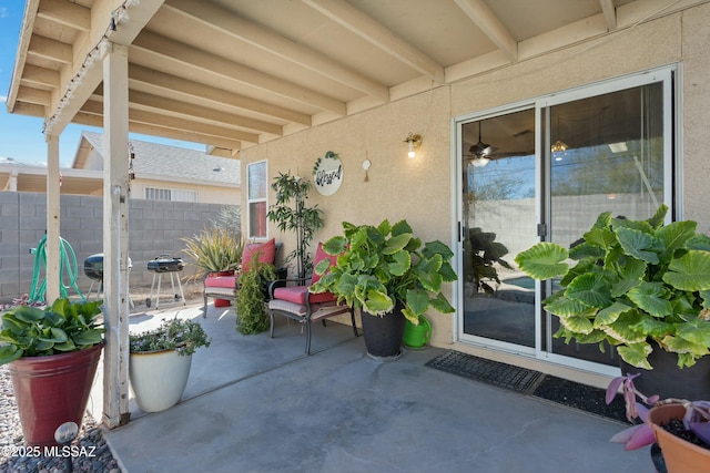 view of patio