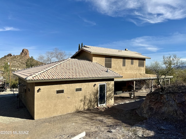 view of back of house