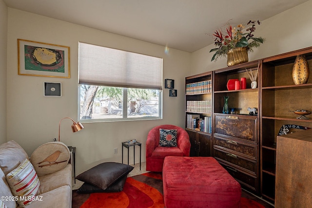 view of sitting room