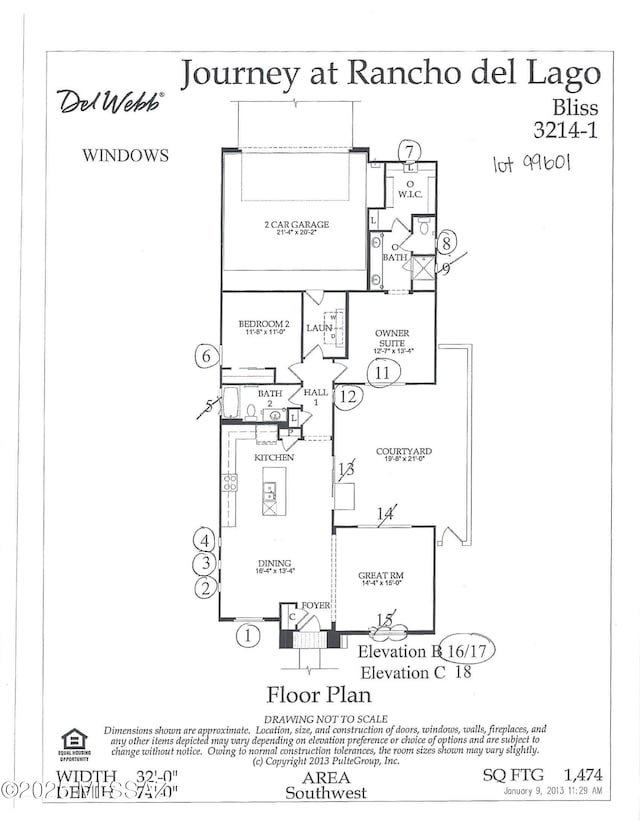 10221 S Rose Wagon Way, Vail, AZ 85641 - view of layout