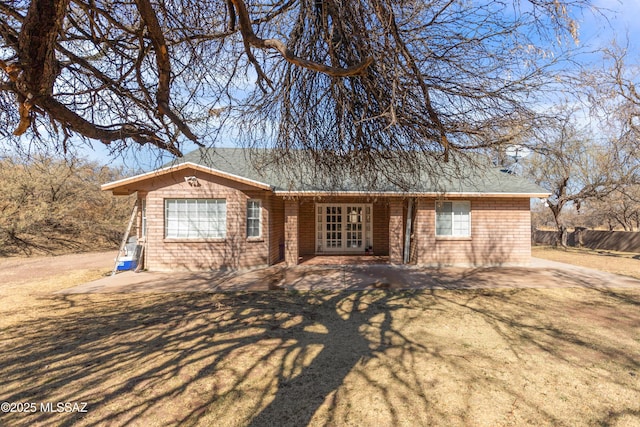 view of ranch-style home