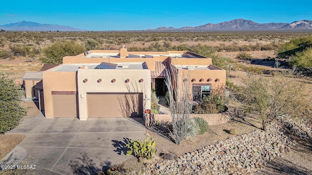 17947 S Deer Lodge Ct, Sahuarita, AZ 85629 - drone / aerial view featuring a mountain view