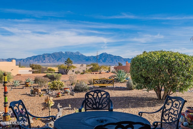 property view of mountains