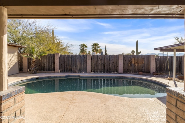 view of swimming pool