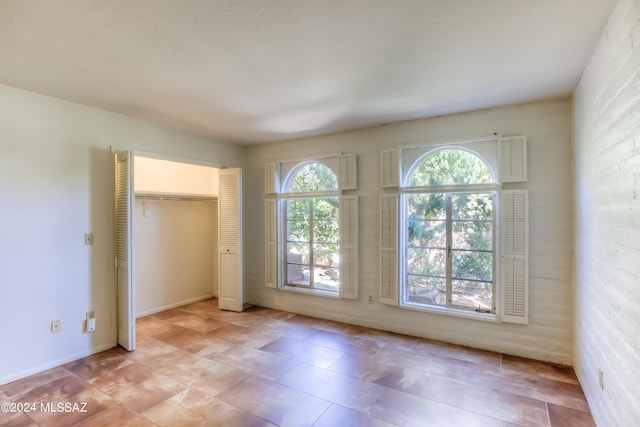 interior space featuring a wealth of natural light