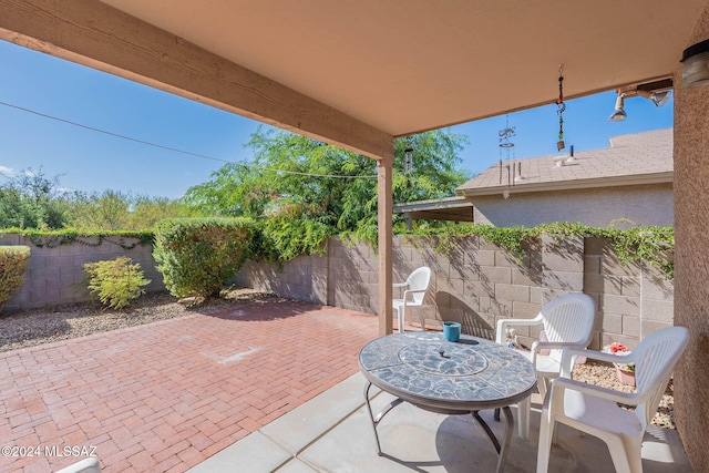 view of patio / terrace