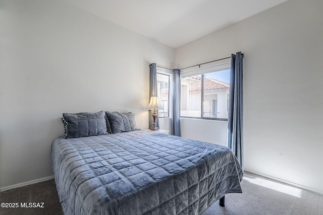 bedroom featuring carpet floors