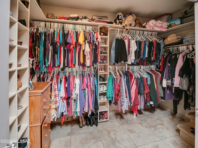 view of spacious closet