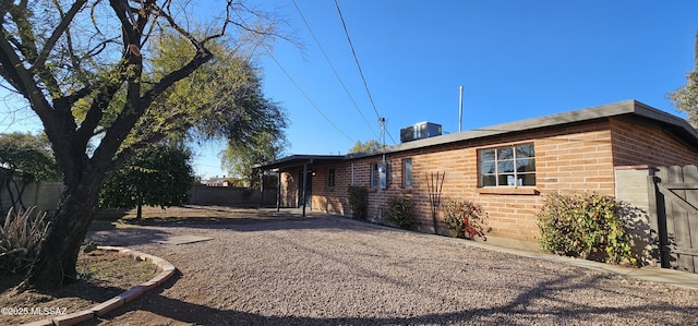 view of property exterior