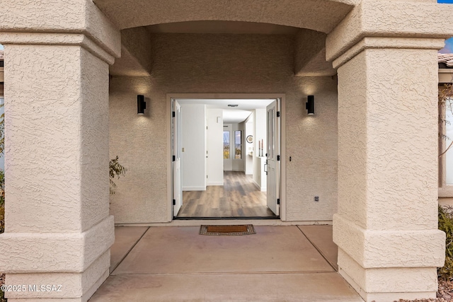 4725 N Placita De Concha, Tucson, AZ 85745 - view of exterior entry with french doors and stucco siding