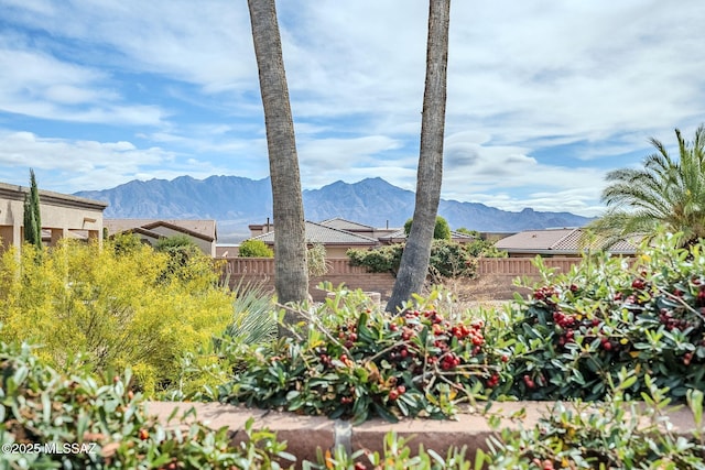 property view of mountains