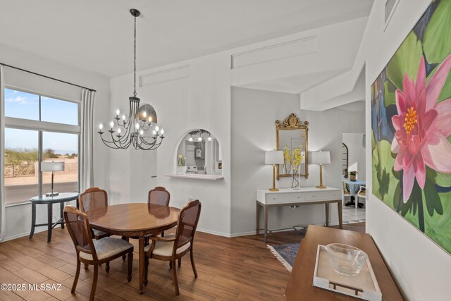 dining space featuring light hardwood / wood-style floors