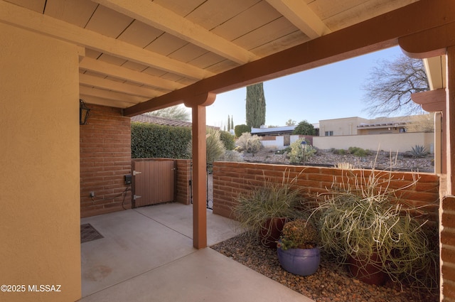 view of patio / terrace