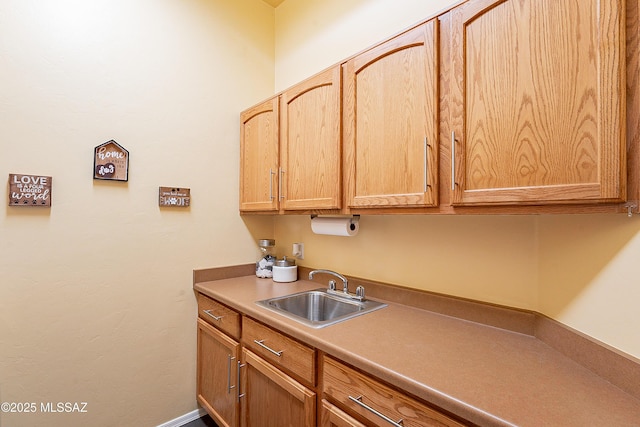 kitchen with sink