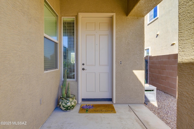 13774 N High Mountain View Pl, Tucson, AZ 85739 - property entrance featuring stucco siding