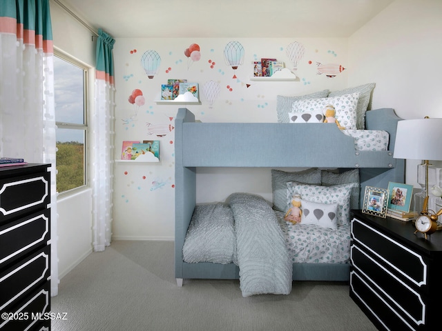 bedroom with carpet flooring