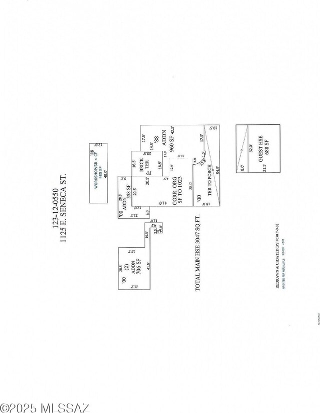 1125 E Seneca St, Tucson, AZ 85719 - room layout