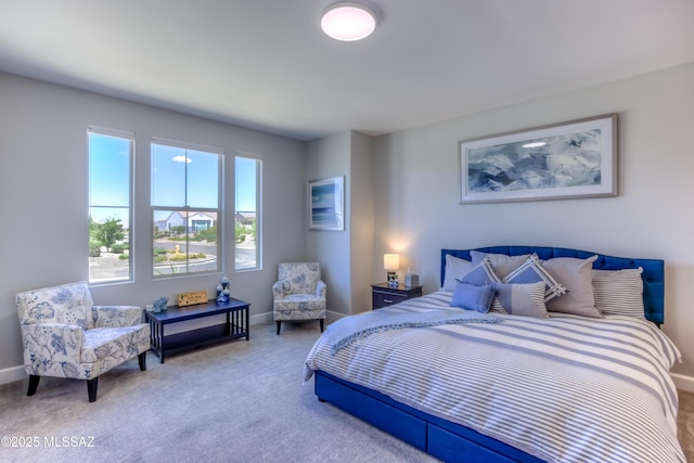 bedroom featuring carpet floors