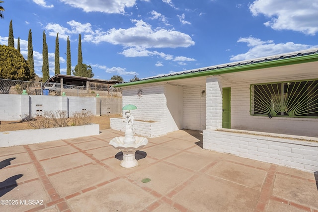 view of patio