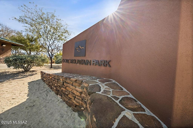 5473 W Bandtail Ct, Marana, AZ 85658 - exterior view of stucco siding