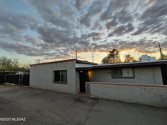 4016 E Fairmount St, Tucson, AZ 85712 - view of front facade featuring a patio area