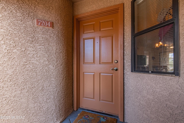 view of property entrance