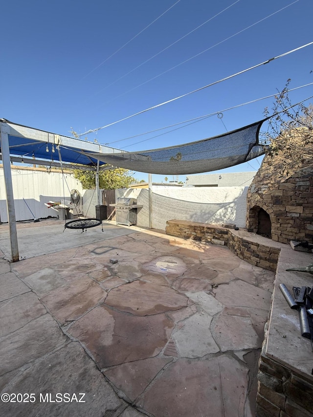 view of patio