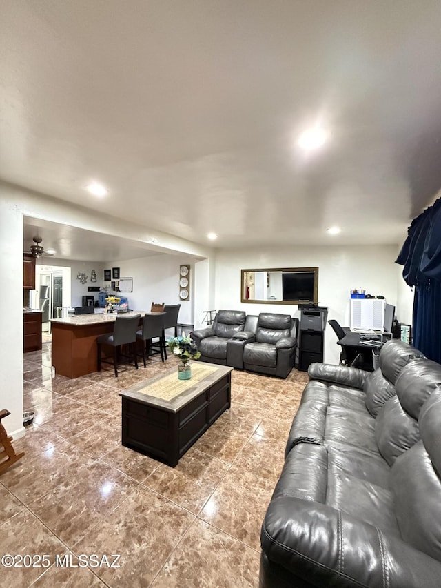 view of living room