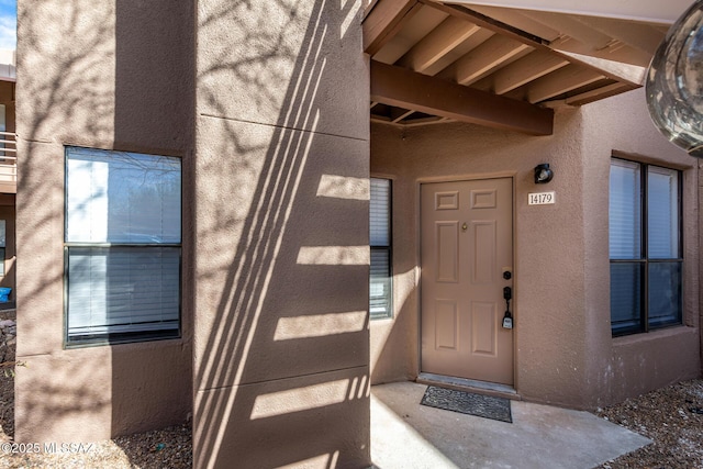 view of property entrance