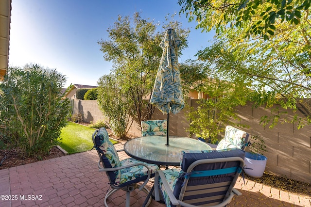 view of patio / terrace