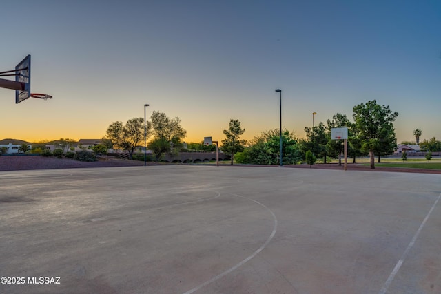 view of sport court