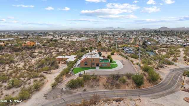 1061 W Roller Coaster Rd, Tucson, AZ 85704 - aerial view featuring a mountain view
