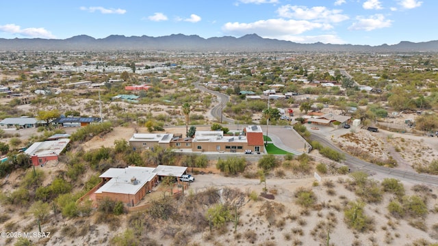 1061 W Roller Coaster Rd, Tucson, AZ 85704 - bird's eye view with a mountain view